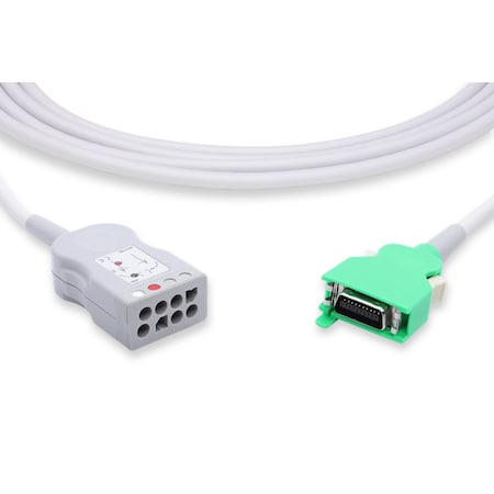 Cables & Sensors Nihon Kohden Compatible ECG Trunk Cable - 3 / 6 Leads 10443